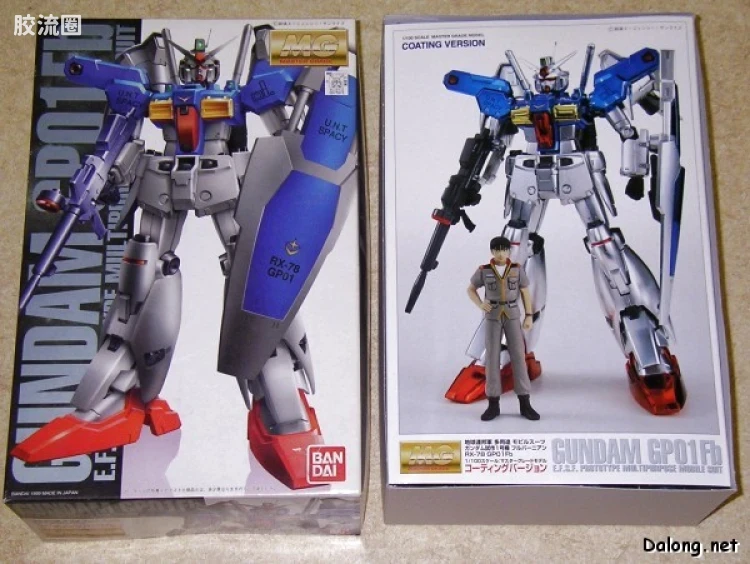 MG 彩色电镀版 RX-78GP01Fb 高达GP01Fb 彩色电镀版 - 图片